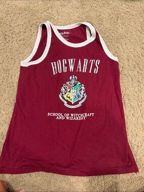 Warner Bros. Hogwarts Maroon Tank Top